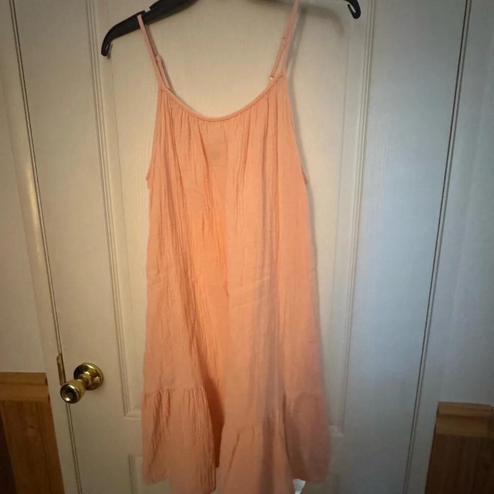 Universal Thread Peach Spaghetti-Strap Sundress - Picture 1 of 4